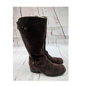 UGG Jillian II Suede Shearling lined boots